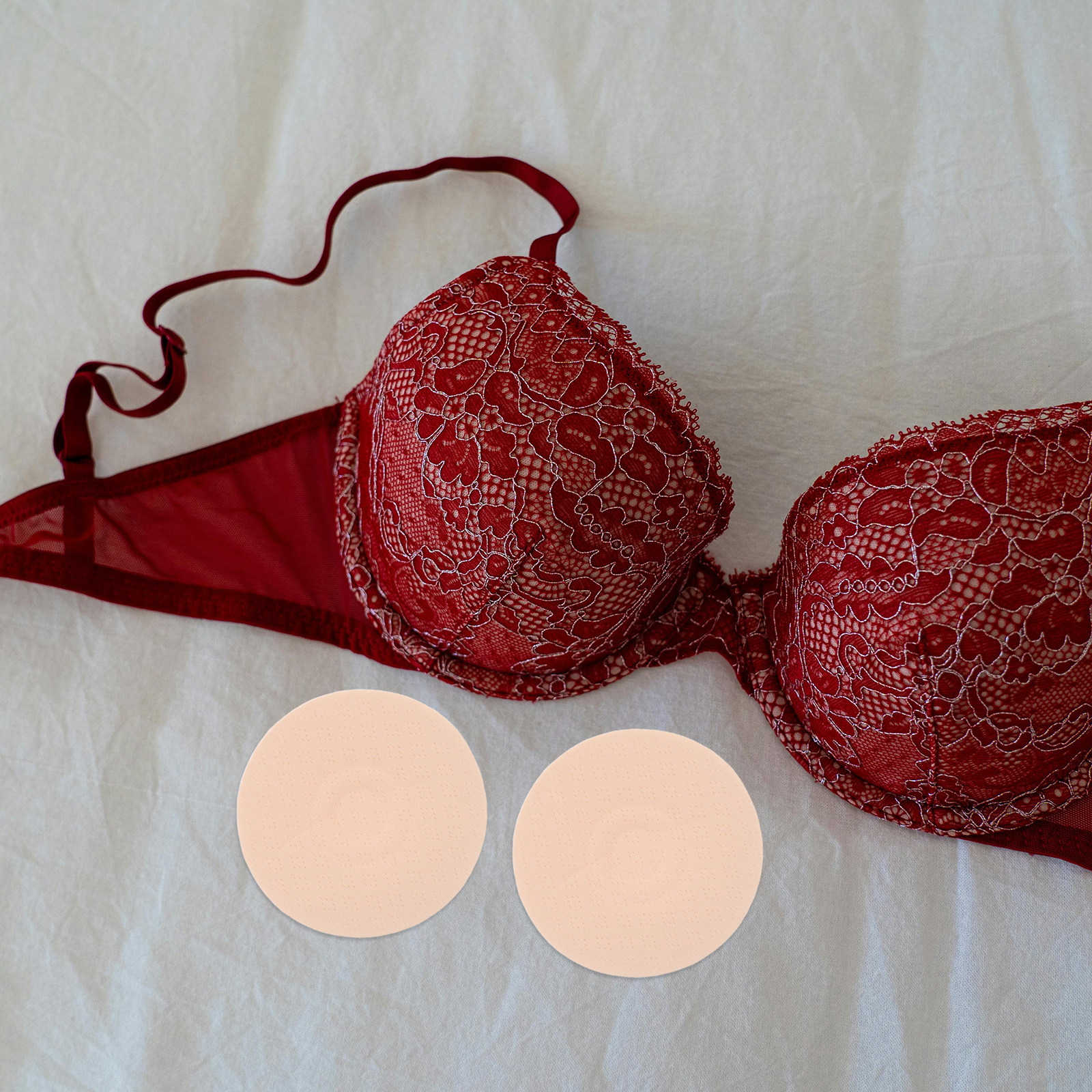 Nipple Cover Pasties - 3Pairs Skin Color Nipple Covers Reusable