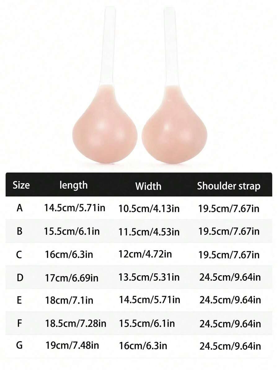 Silicone Bra Adhesive - Womens Silicone Adhesive Backless Bra With