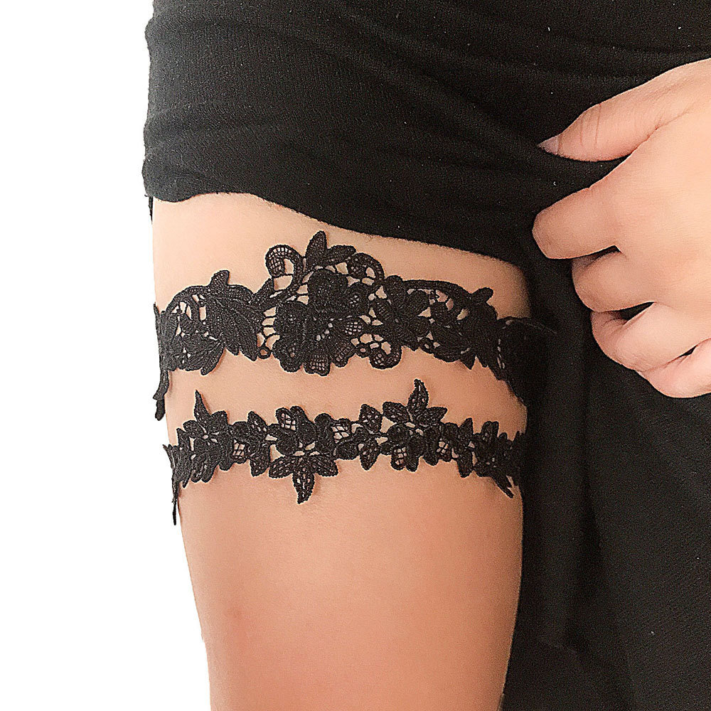 K02 Fashion Soft Sexy Lace Gar – Garter Belt Set recenzja i cena