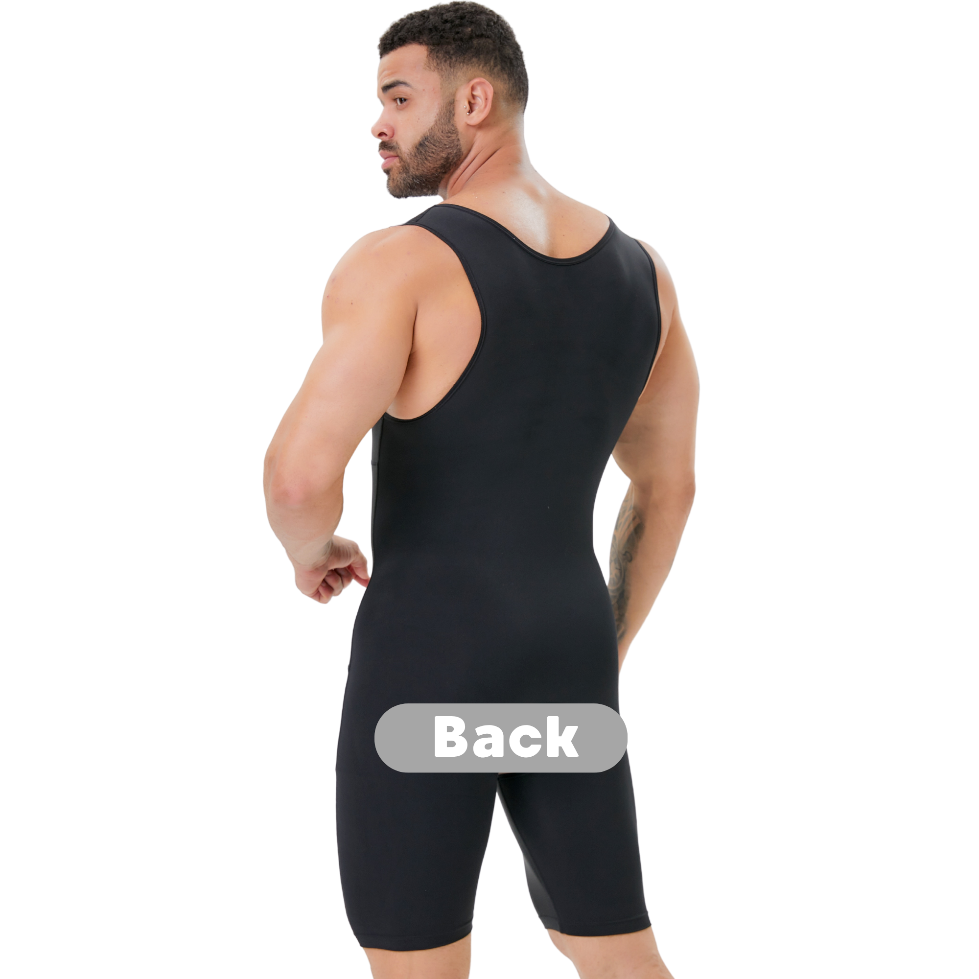 Men's Double Layer Tummy Contr – Shapewear Bodysuit Firm recenzja i cena