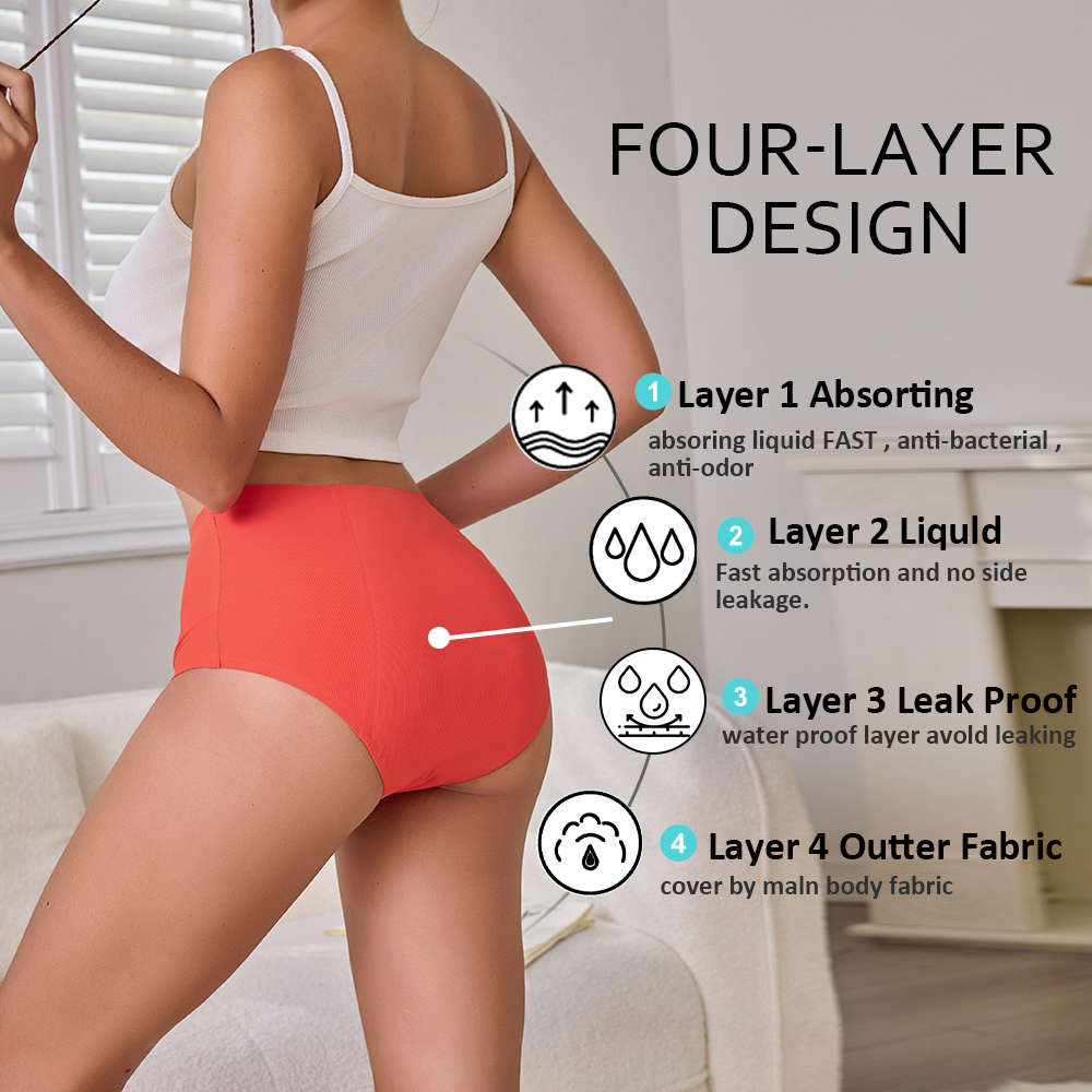 Hot Sale Mid-Rise Seamless Men – Period Panty Absorbent recenzja i cena