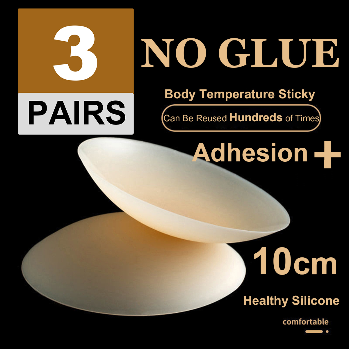 3Pairs No Glue Nipple Cover 10 – Nipple Cover Pasties recenzja i cena
