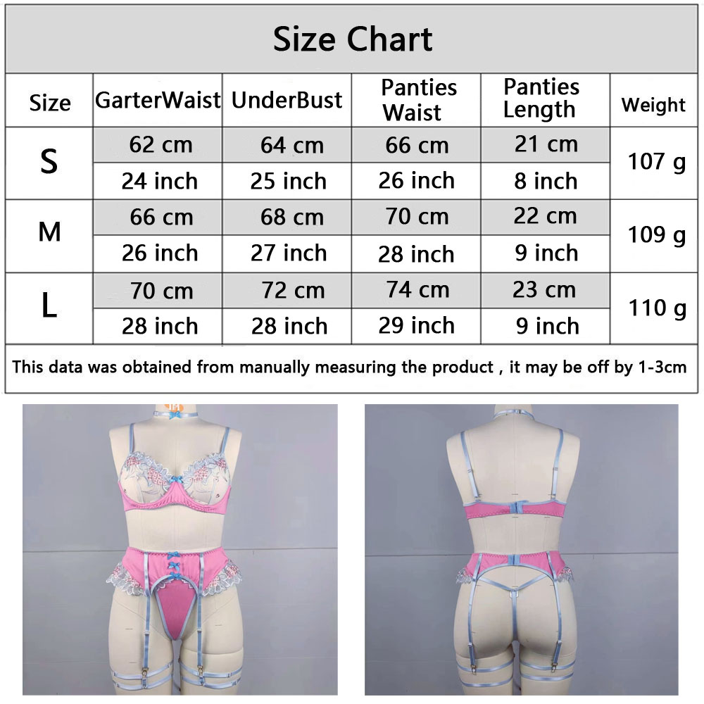 Sexy Fancy Lingerie Transparen – Garter Belt Set recenzja i cena