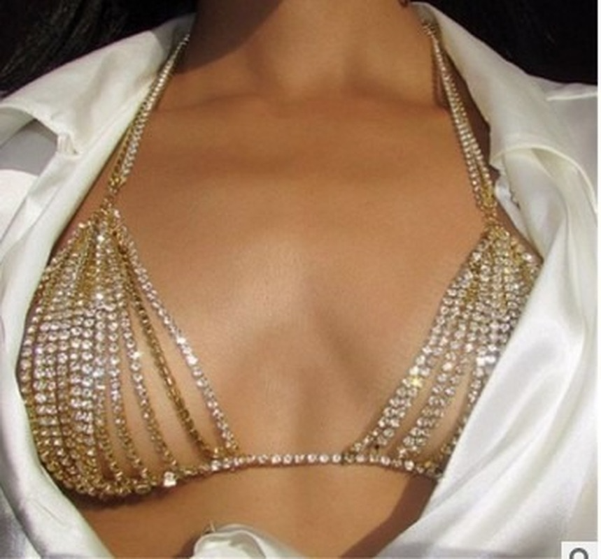 Luxury Heart Crytal Bikini Bod – Thong Bikini Women recenzja i cena