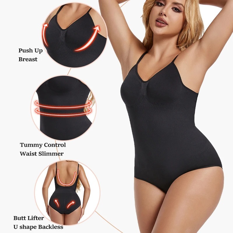 Womens Backless Bodysuits Seam – Shapewear Bodysuit Firm recenzja i cena
