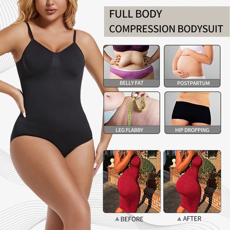 Womens Backless Bodysuits Seam – Shapewear Bodysuit Firm recenzja i cena