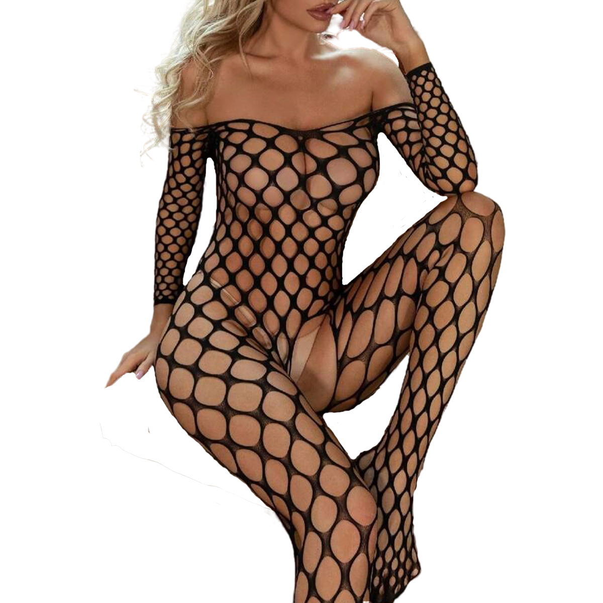 Sexy Lingerie Women Hollow Bod – Bodystocking Fishnet recenzja i cena