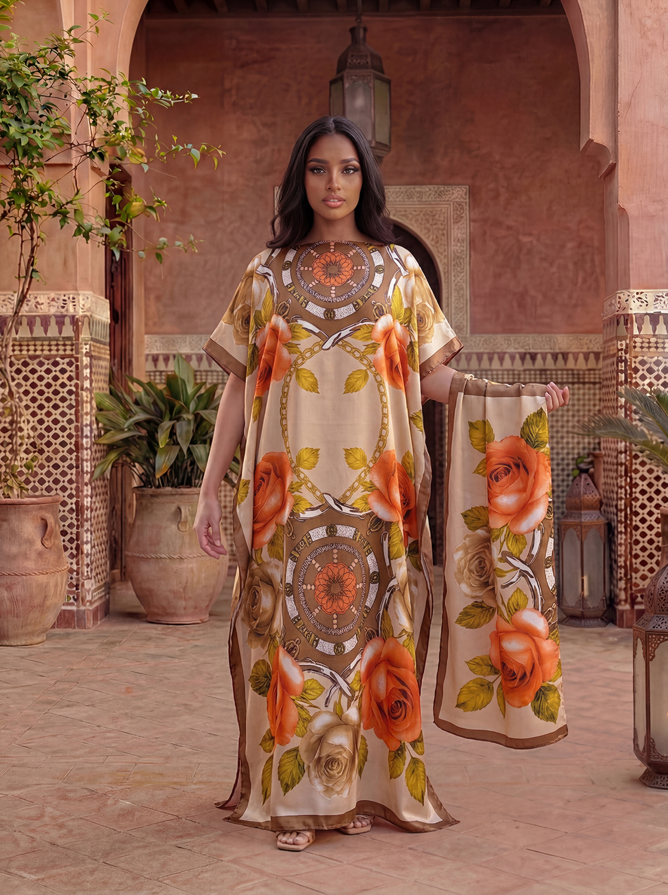 New Style Long Loose Silk Blen – Robe Silk Women recenzja i cena
