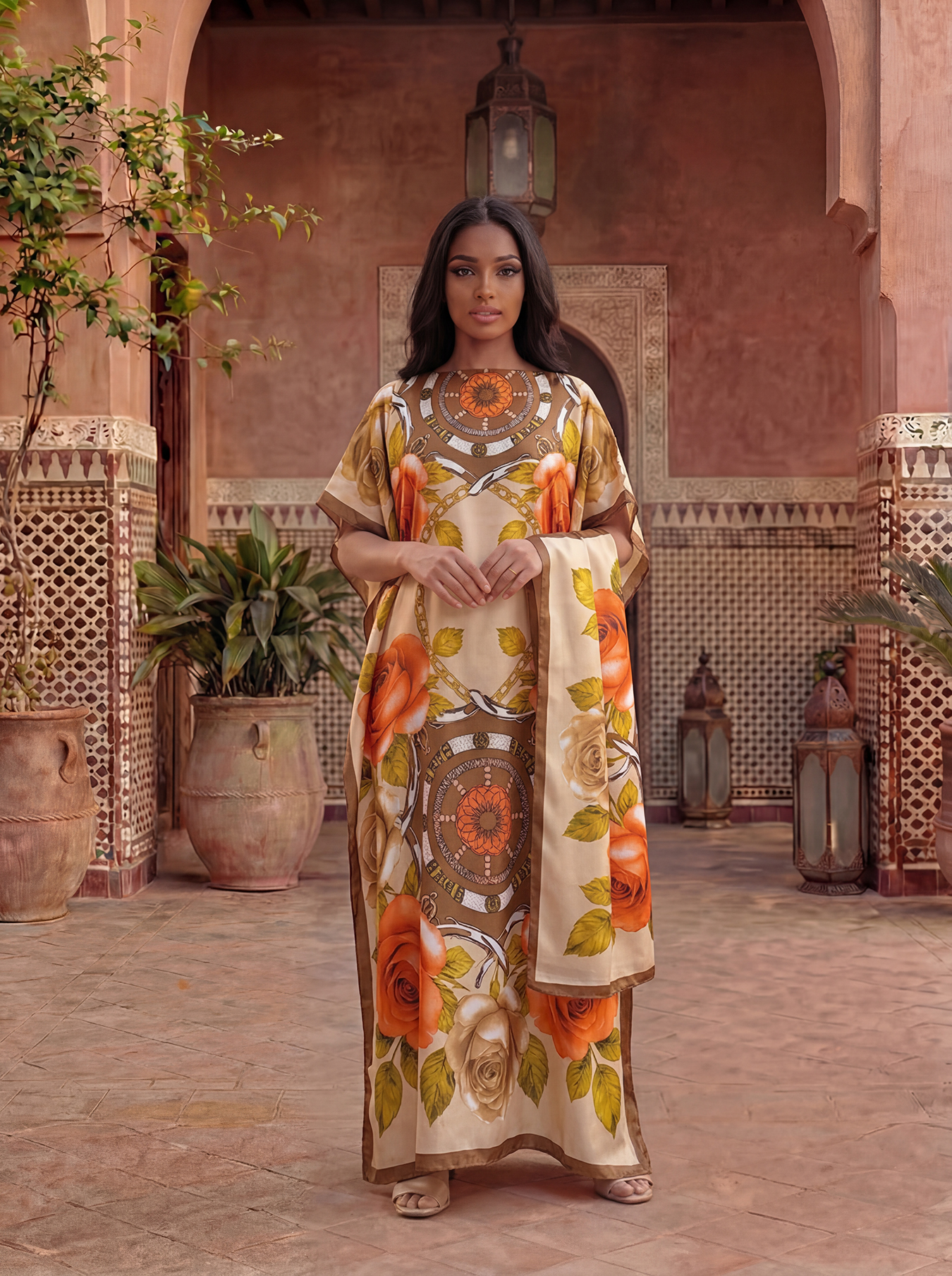 New Style Long Loose Silk Blen – Robe Silk Women recenzja i cena