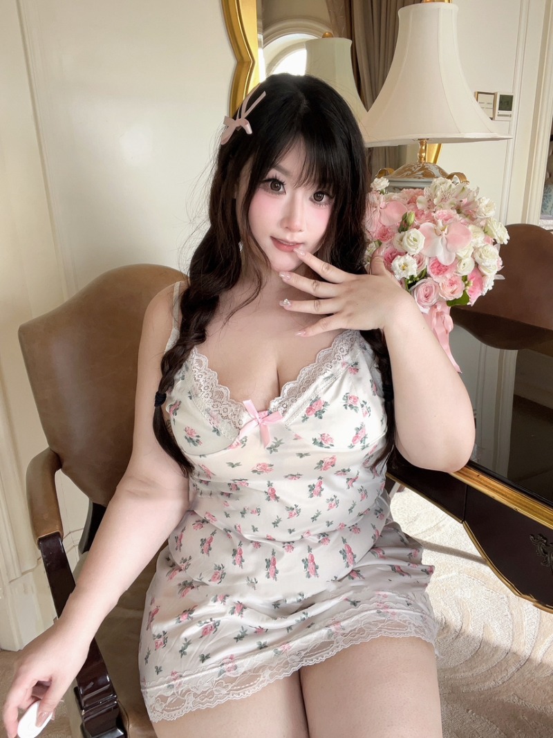 Women's Sexy Plus Size Lingeri – Babydoll Chemise Night recenzja i cena