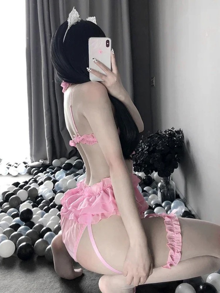 Women Sexy Erotic Lingerie Set – Garter Belt Set recenzja i cena