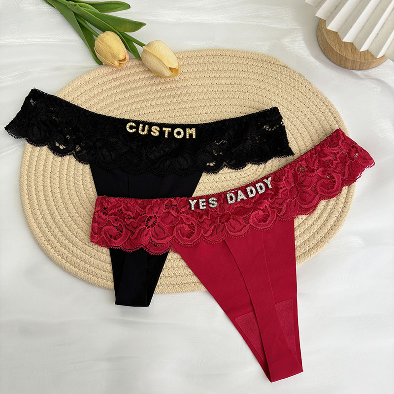 Personalized Custom Thong Name – Thong Bikini Women recenzja i cena