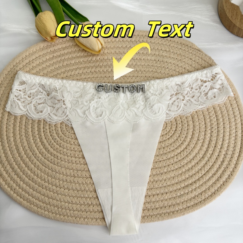 Personalized Custom Thong Name – Thong Bikini Women recenzja i cena