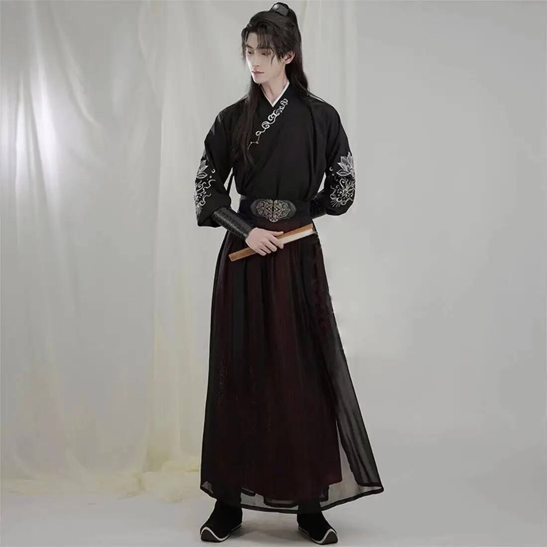 Ancient knight hanfu men women – Robe Silk Women recenzja i cena