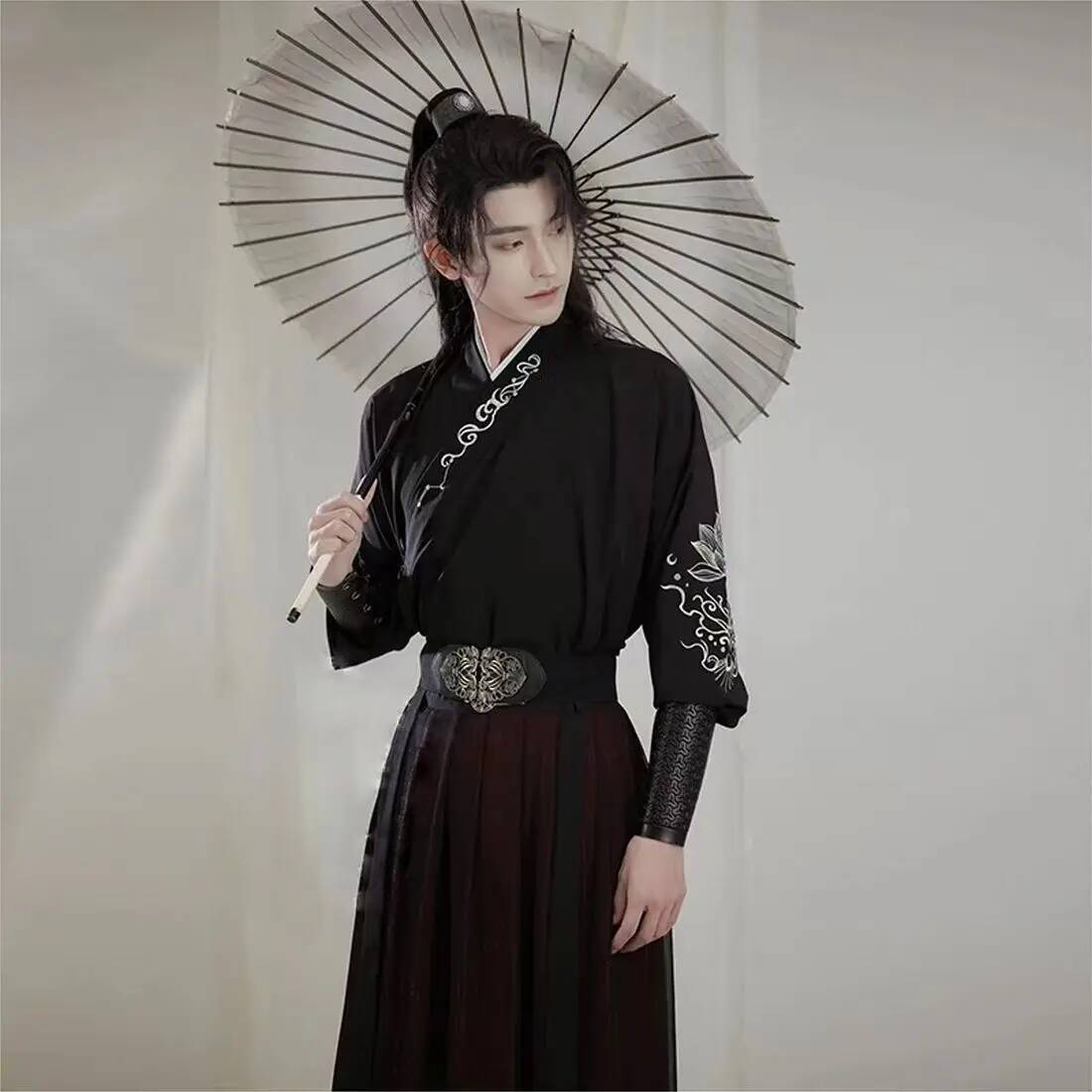 Ancient knight hanfu men women – Robe Silk Women recenzja i cena