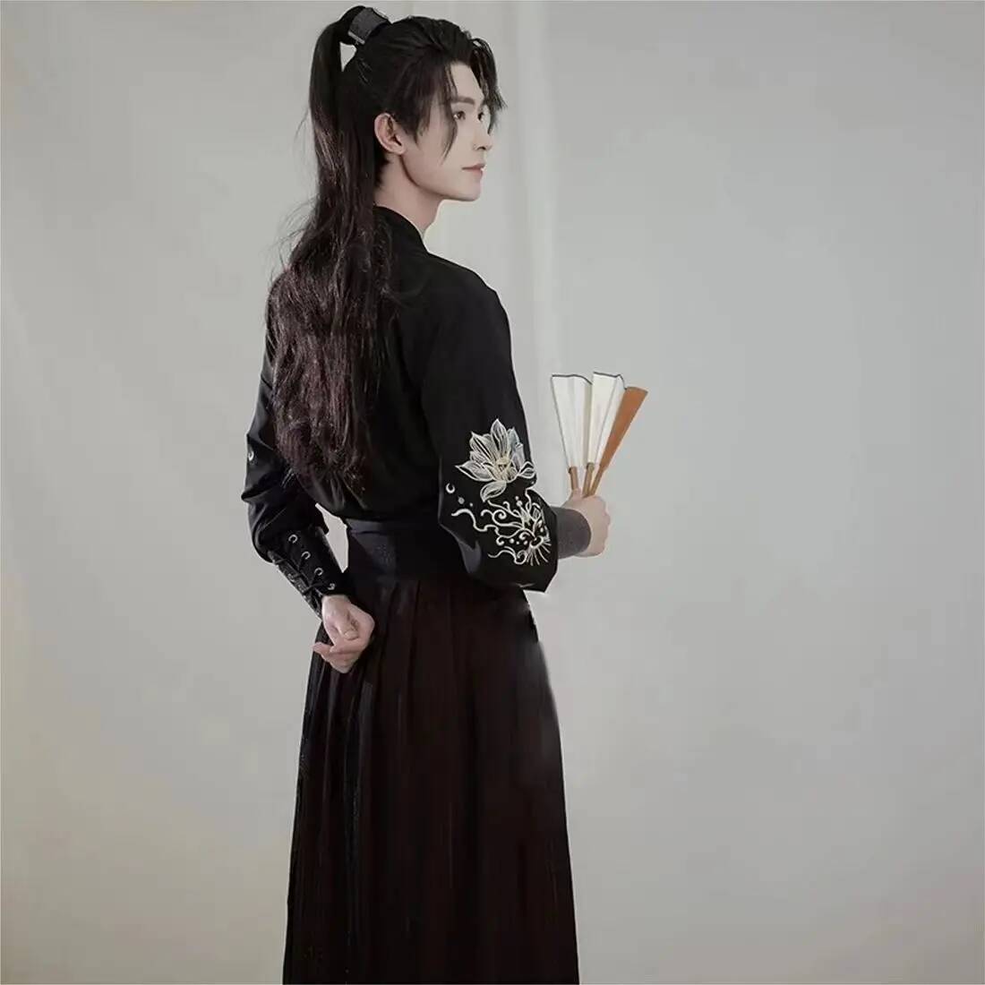 Ancient knight hanfu men women – Robe Silk Women recenzja i cena