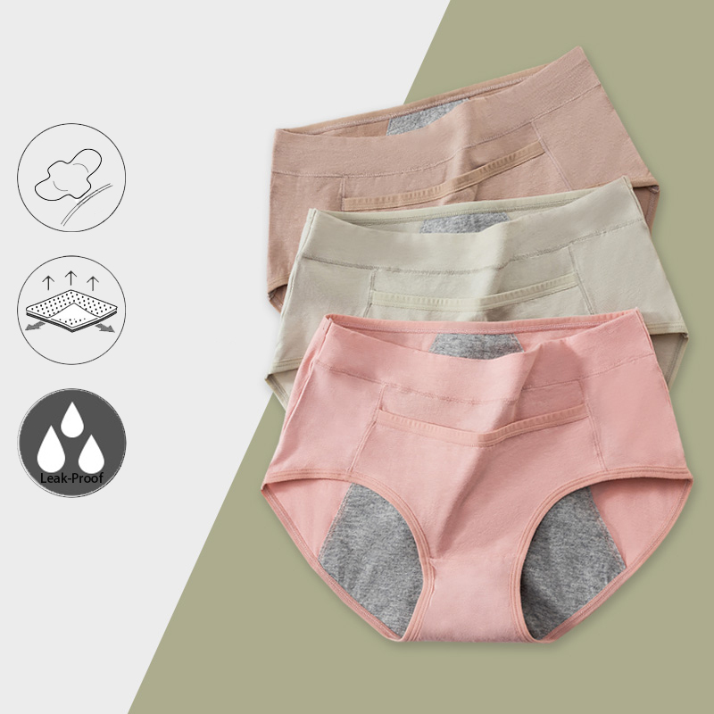 Cotton Menstrual Panties Leak  – Seamless Underwear Women recenzja i cena