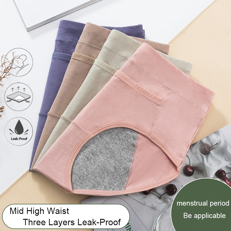 Cotton Menstrual Panties Leak  – Seamless Underwear Women recenzja i cena