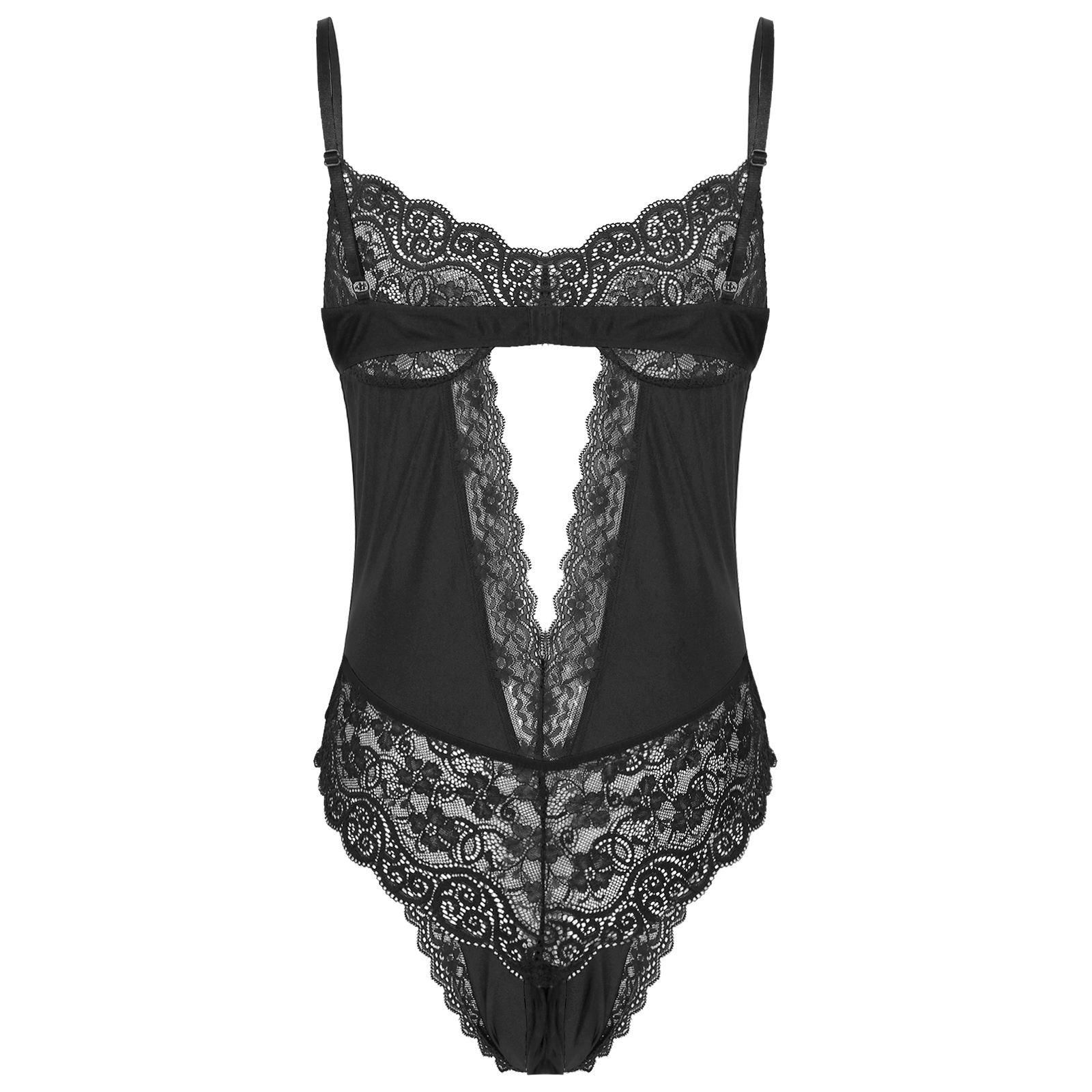 Men Sexy Bodysuit Lingerie Gay – Lace Teddy Lingerie recenzja i cena