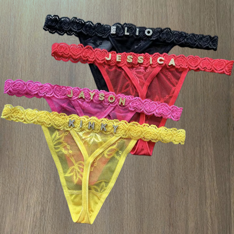 Custom Thong Panties Name Crys – Thong Bikini Women recenzja i cena