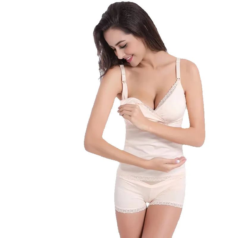 Maternity Clothes Women's Slee – Nursing Bra Sleep recenzja i cena