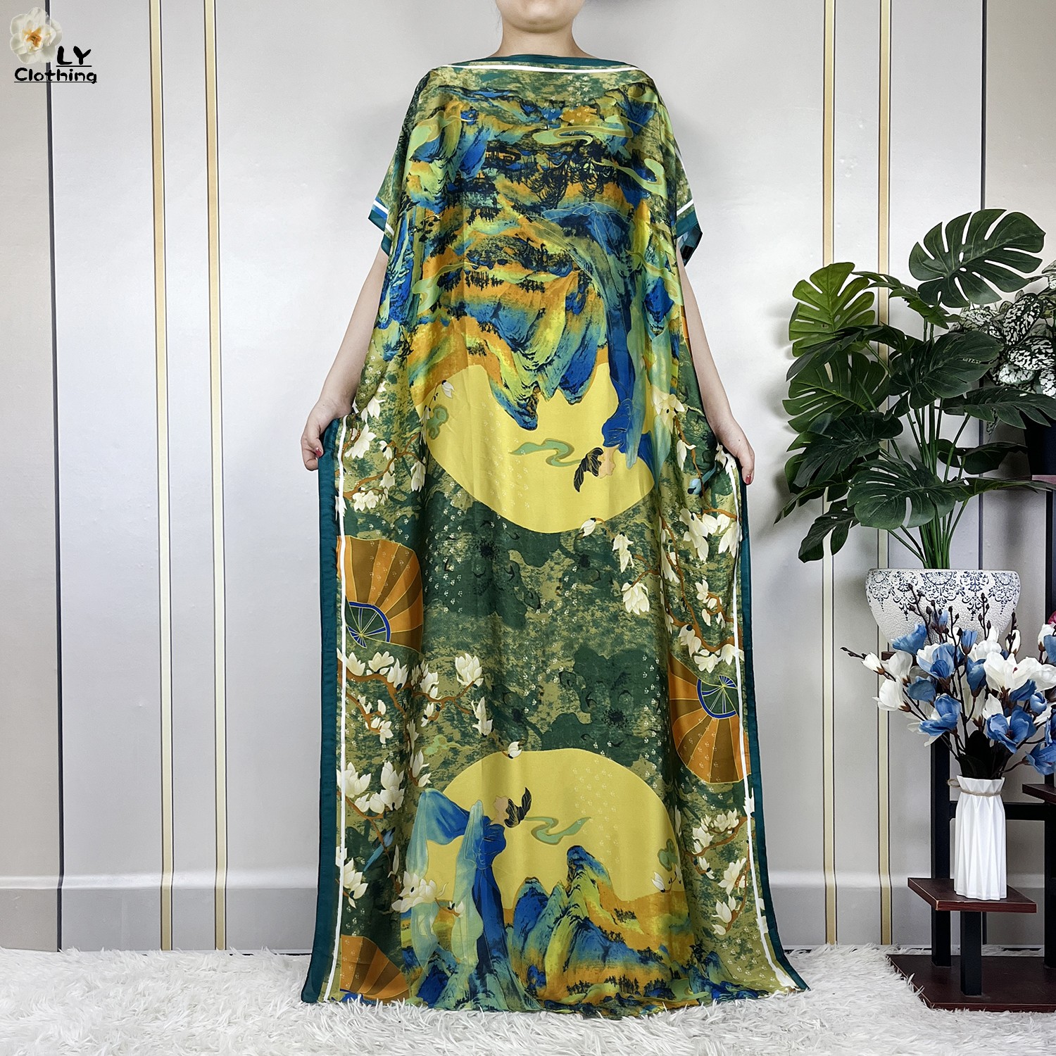 Muslim Abayas For Women 2023 N – Robe Silk Women recenzja i cena