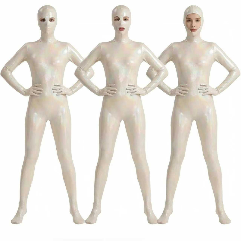 Women Shiny Gradient Zentai Bo – Shapewear Bodysuit Firm recenzja i cena