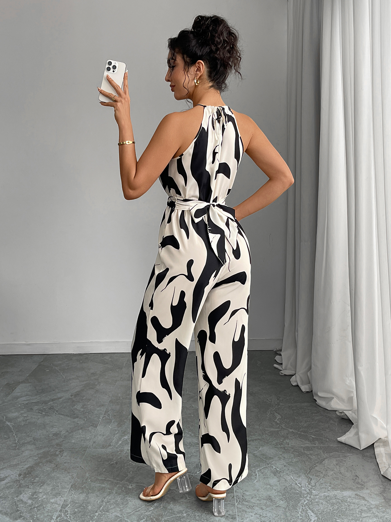 Zebra striped camisole jumpsui – Cami Top Lace recenzja i cena