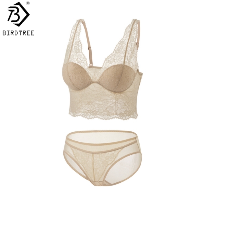Birdtree, Silk Lining Women's  – Bralette Wireless Soft recenzja i cena