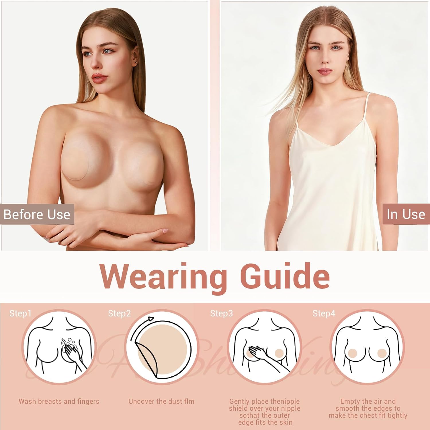 Nipple Covers 1 Pair Reusable  – Nipple Cover Pasties recenzja i cena