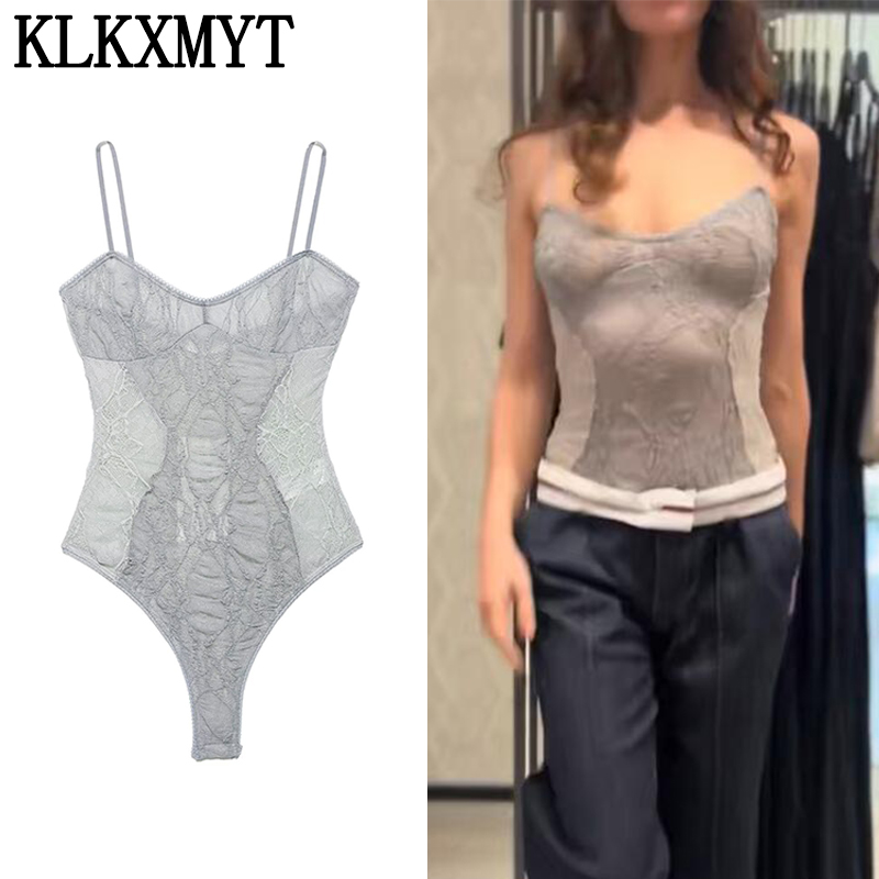 KLKXMYT Women Lace Patchwork B – Cami Top Lace recenzja i cena