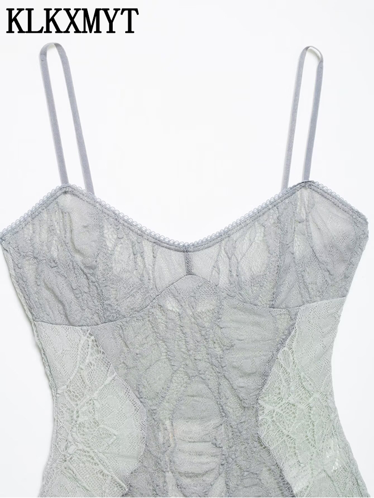 KLKXMYT Women Lace Patchwork B – Cami Top Lace recenzja i cena