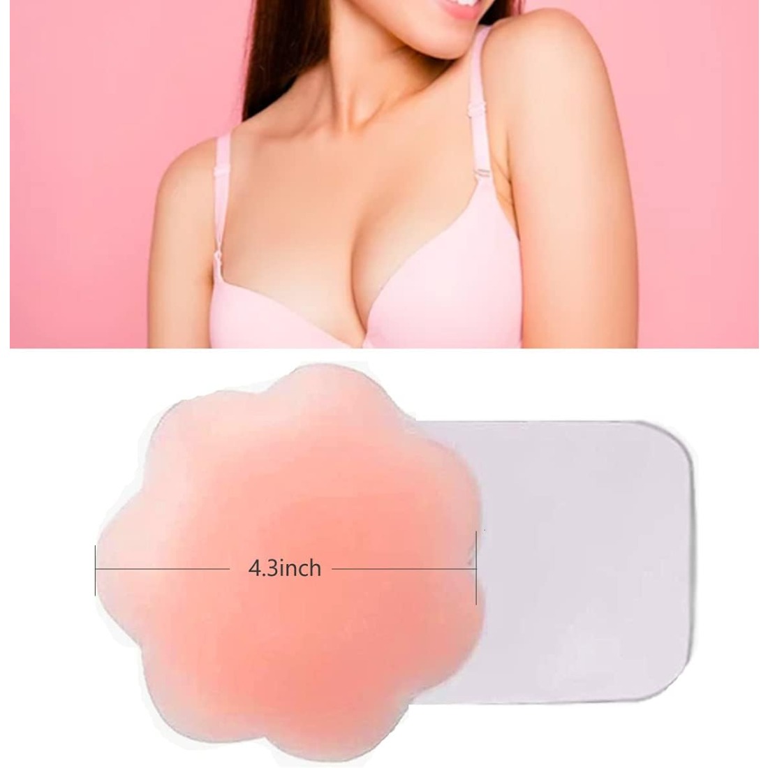 4.3 Inch Reusable Silicone Nip – Nipple Cover Pasties recenzja i cena