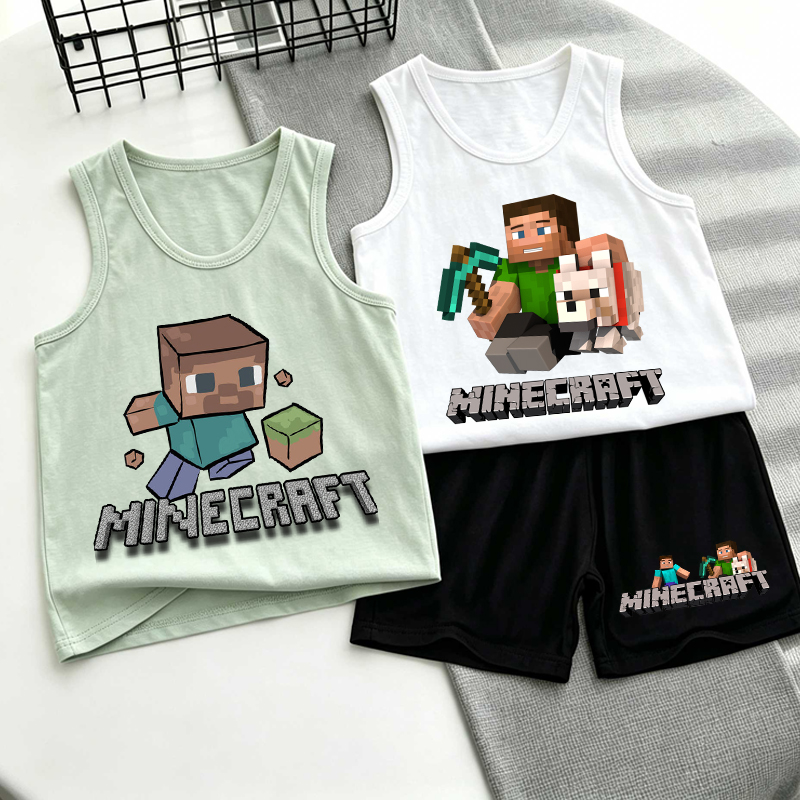 Minecrafted Children Vest+shor – Boyshort Underwear recenzja i cena