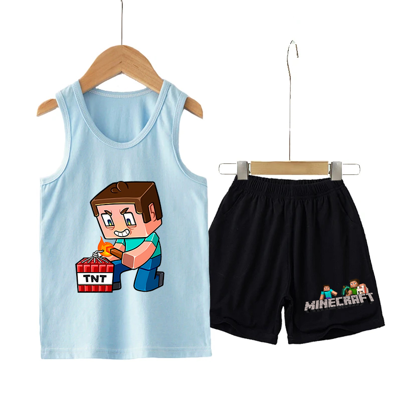 Minecrafted Children Vest+shor – Boyshort Underwear recenzja i cena