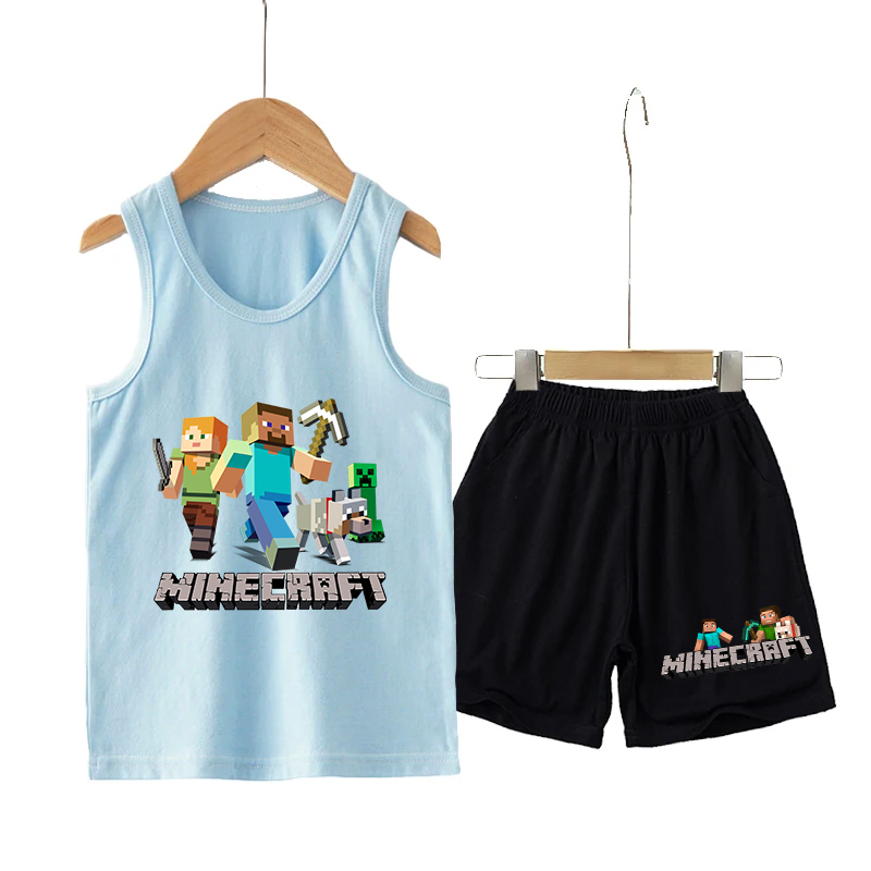 Minecrafted Children Vest+shor – Boyshort Underwear recenzja i cena
