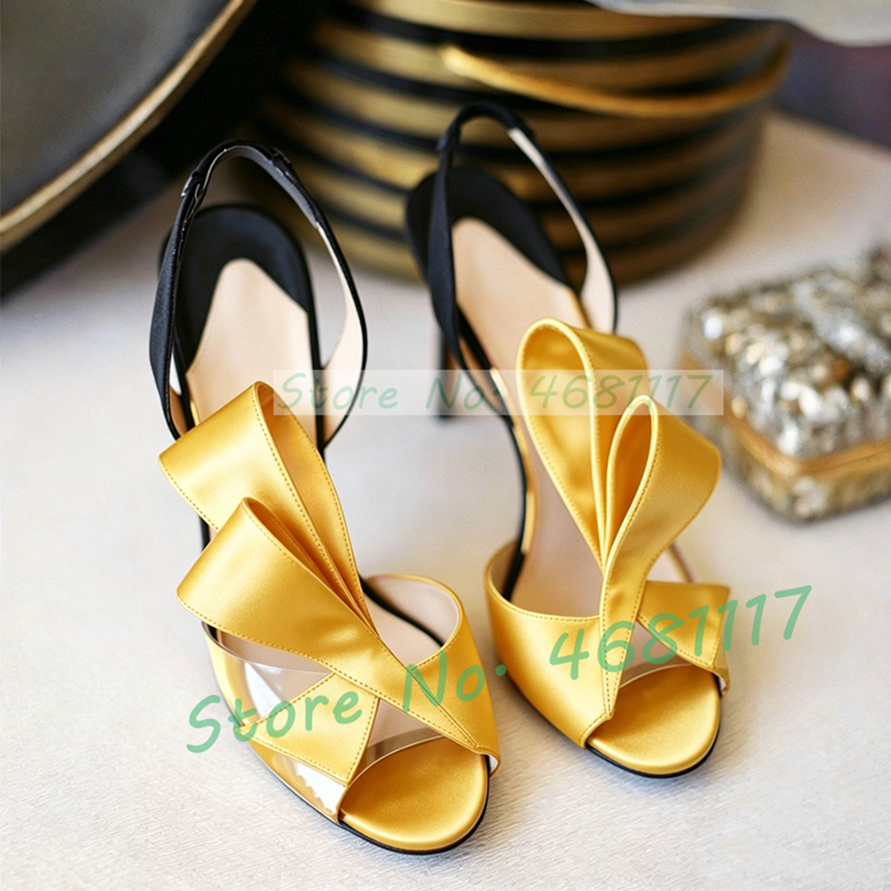 Satin Bow Back Strap High Heel – Slip Dress Satin recenzja i cena
