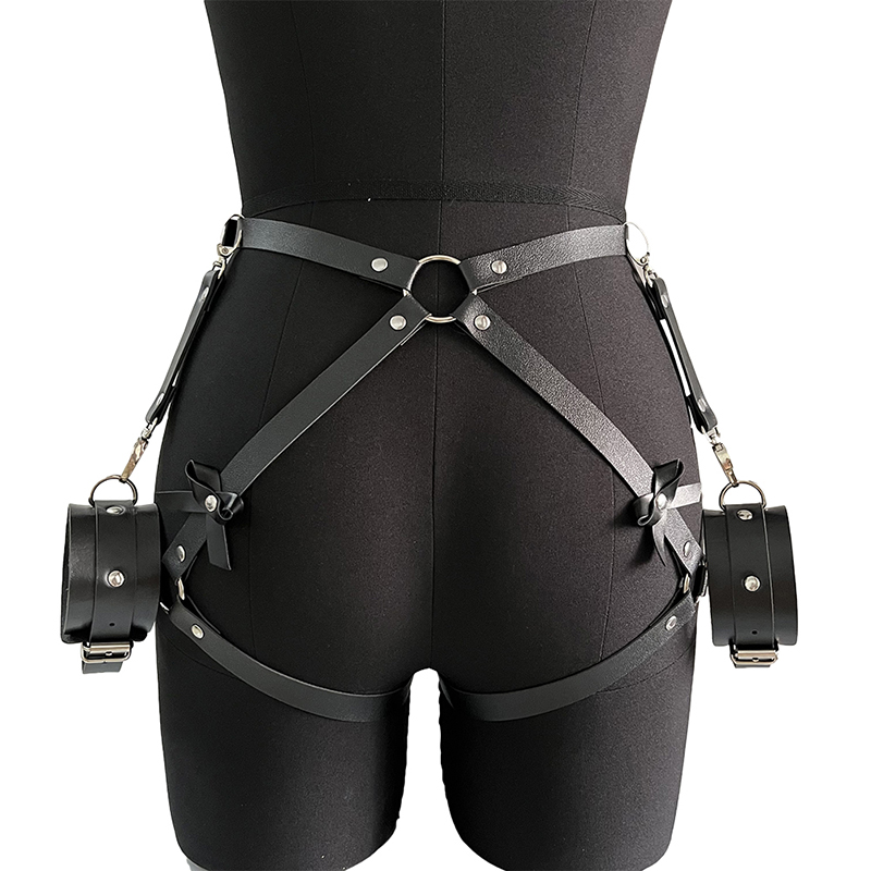 Fashionable Women's Bowknot Le – Garter Belt Set recenzja i cena