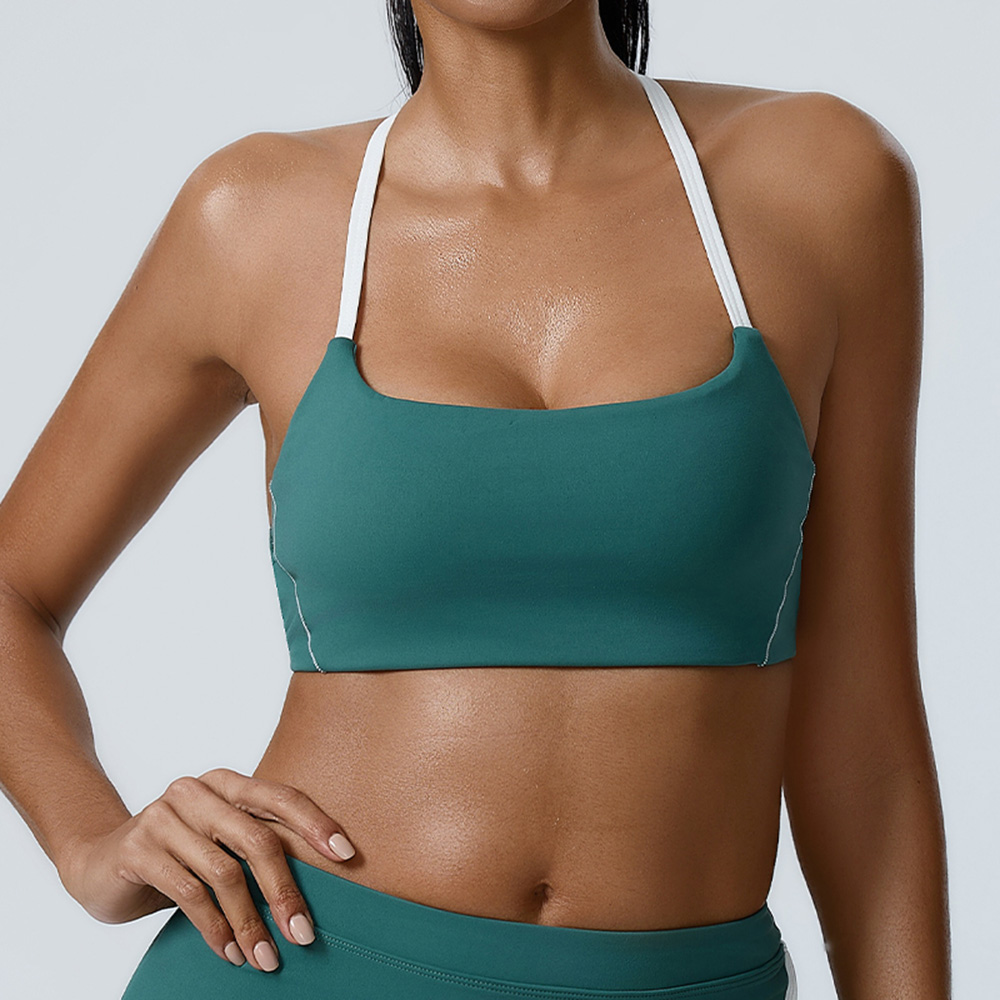 Sexy Halter Yoga Bra Women's S – Push Up Bra Padded recenzja i cena