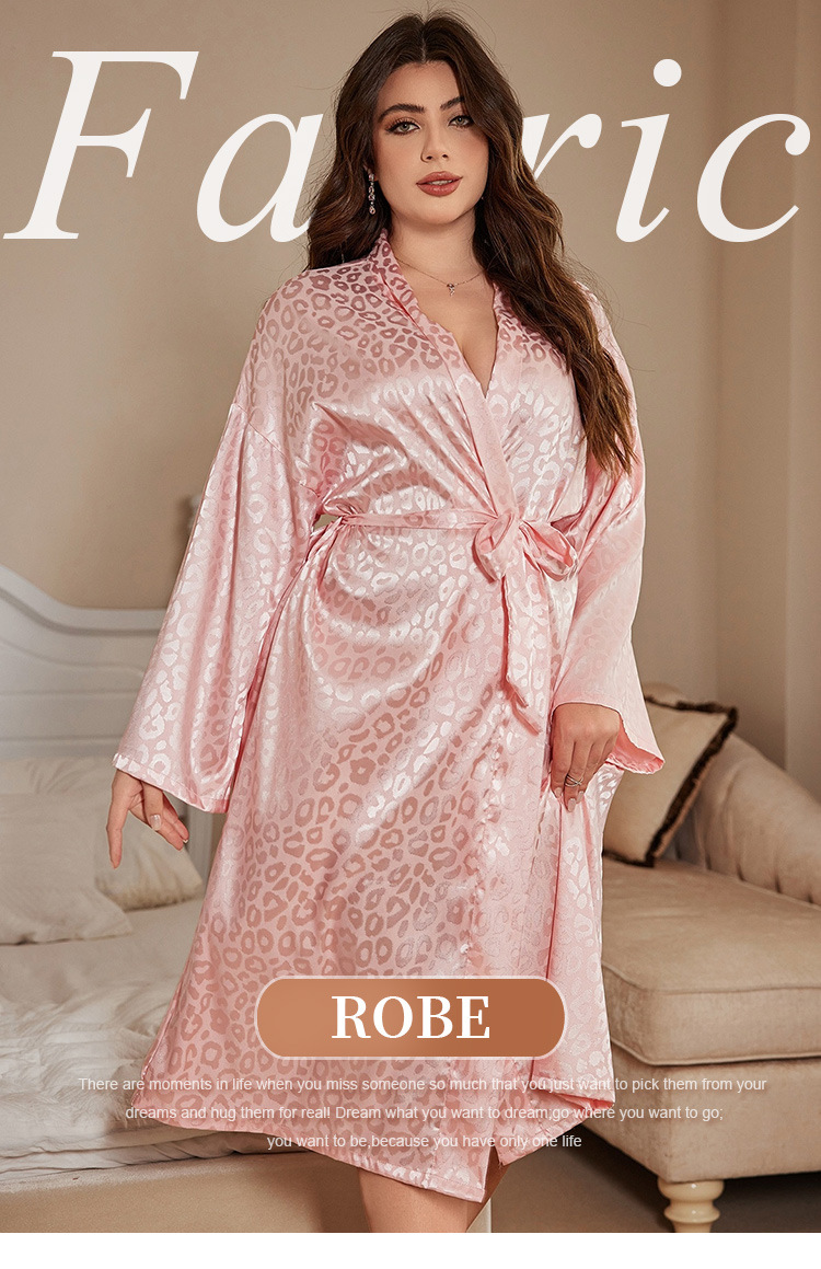 Plus Size Robe Pajama Women Sl – Robe Silk Women recenzja i cena