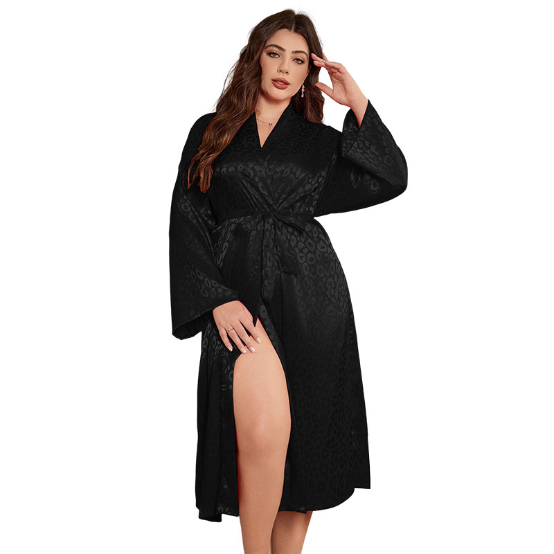 Plus Size Robe Pajama Women Sl – Robe Silk Women recenzja i cena