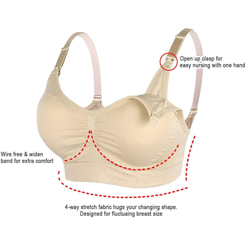 Womens Maternity  Nursing Bra  – Nursing Bra Sleep recenzja i cena