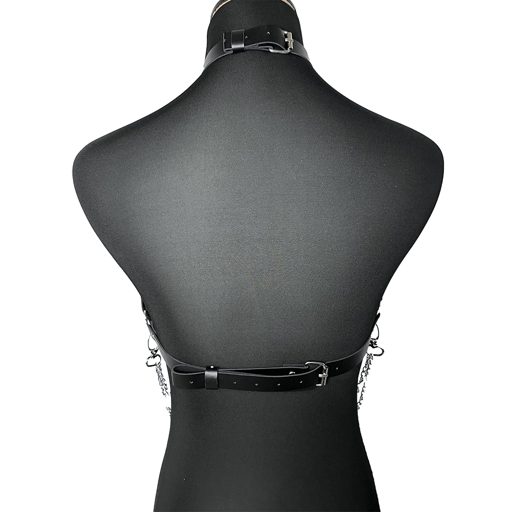Chain with Leather Lingerie Wo – Garter Belt Set recenzja i cena