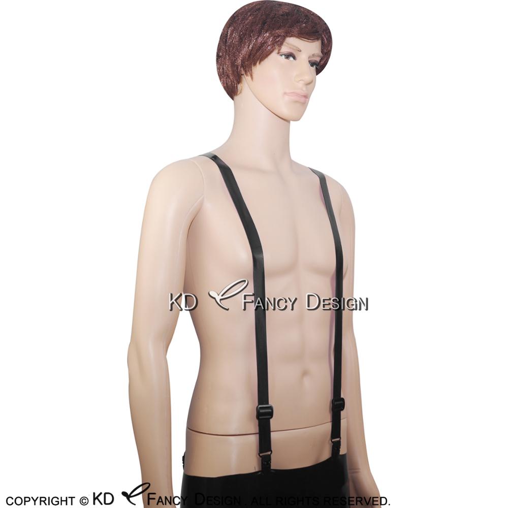 Black Sexy Rubber Latex Suspen – Garter Belt Set recenzja i cena