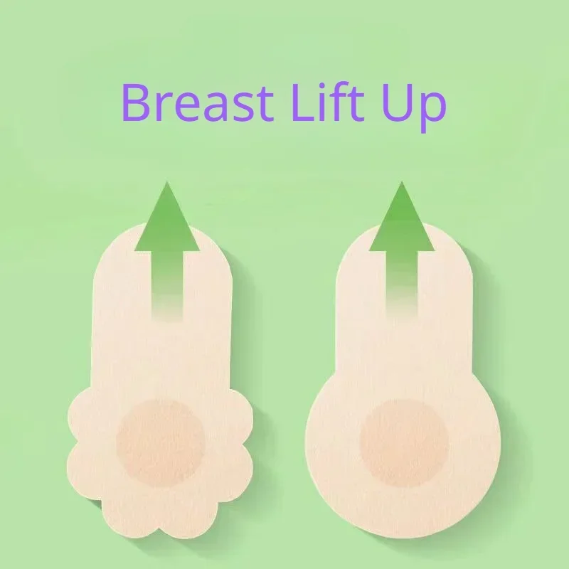 10pcs Women's Invisible Breast – Silicone Bra Adhesive recenzja i cena