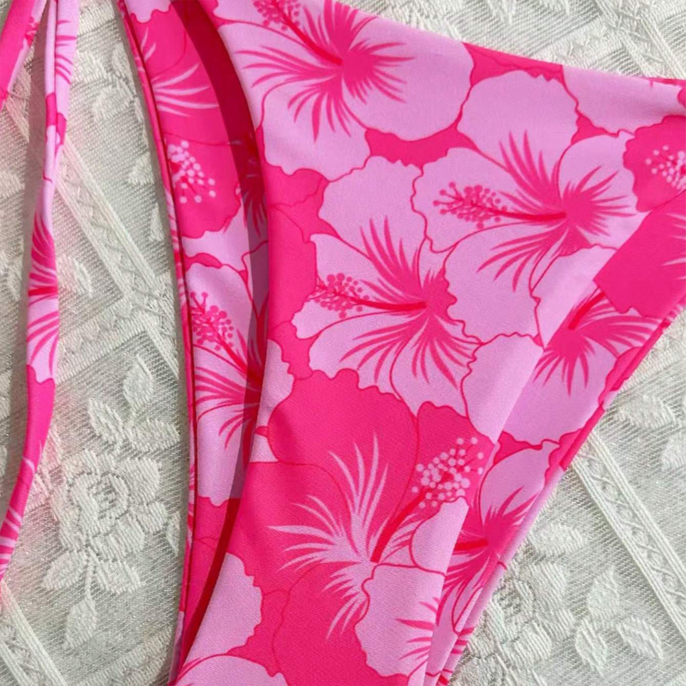 Women's Printed Vest Bikini+Th – Thong Bikini Women recenzja i cena