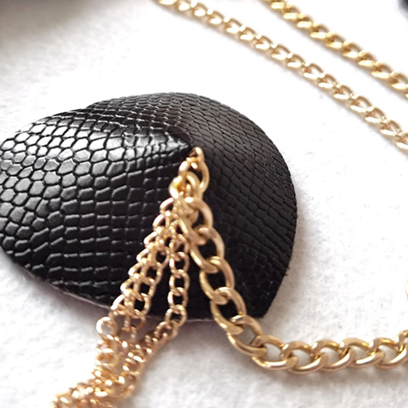 Sexy Metal Chain Linked Nipple – Nipple Cover Pasties recenzja i cena