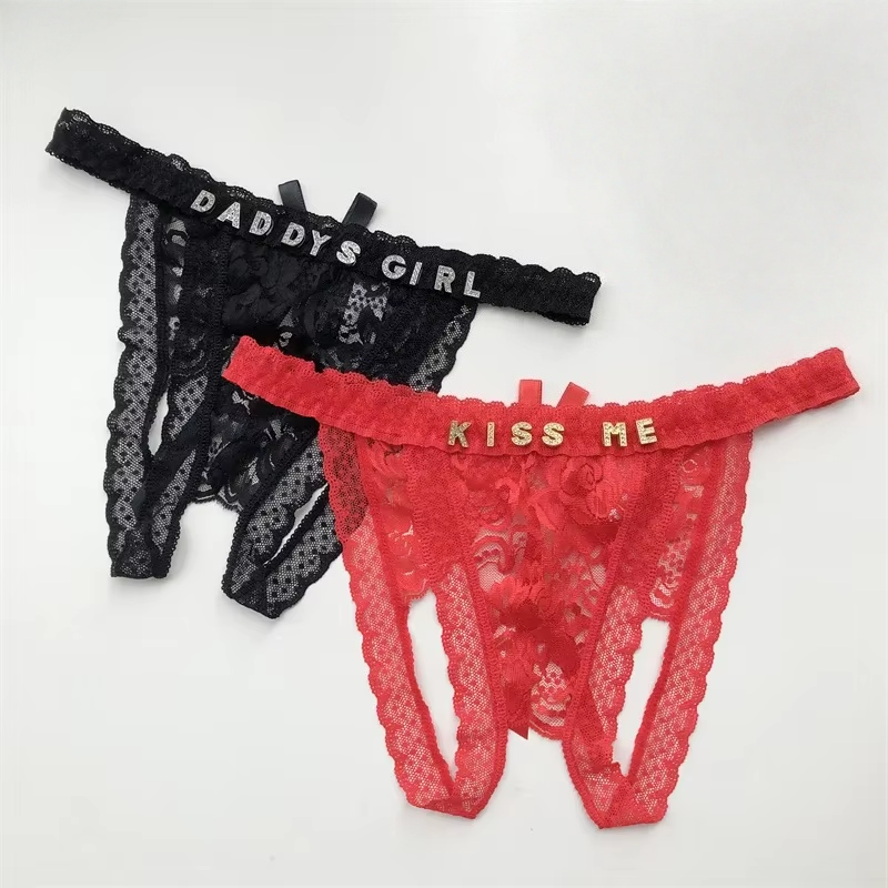Customized Crystal Name Letter – Thong Bikini Women recenzja i cena