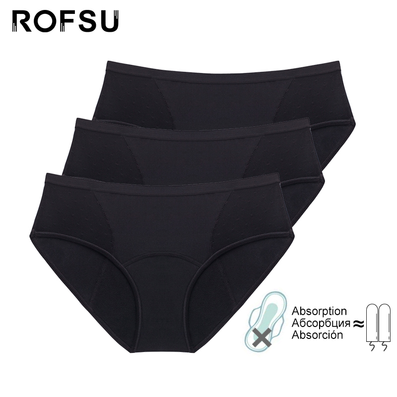 3 pcs/lot Cotton Menstrual Pan – Period Panty Absorbent recenzja i cena
