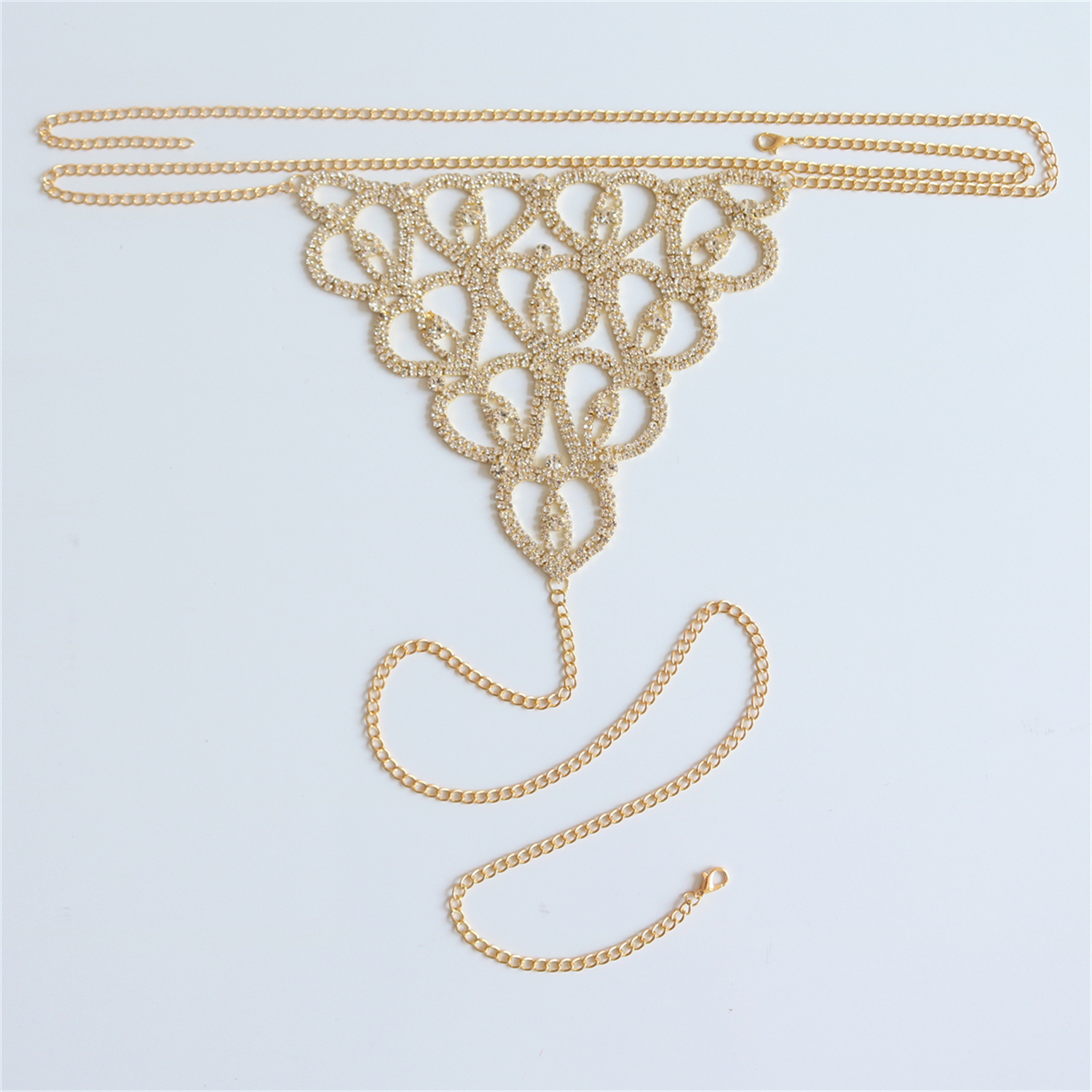 Sexy Body Chain Heart-shaped T – Thong Bikini Women recenzja i cena